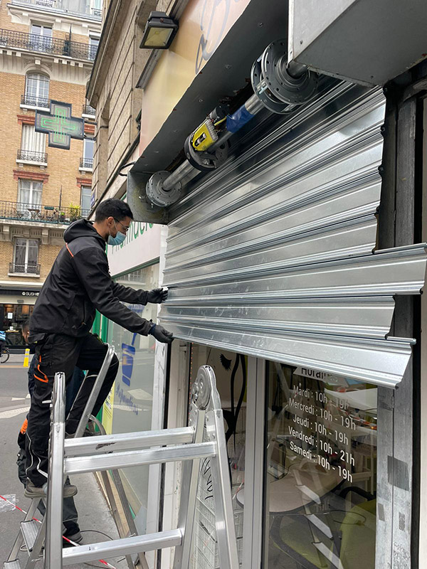 Dépannage rideau métallique à Seine-et-Marne